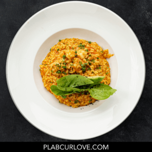 Creamy Butternut Squash and Sage Risotto with Toasted Pine Nuts - plabcurlove.com