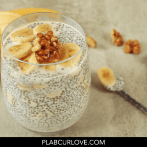 Banana Chia Seed Pudding Parfait — plabcurlove.com/recipes