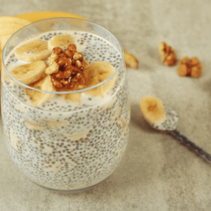 Banana Chia Seed Pudding Parfait — plabcurlove.com/recipes